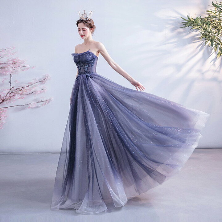 楽天市場】ウェディングドレス お色直し【着後ﾚﾋﾞｭｰ特典】キラキラ  