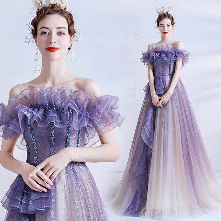 楽天市場】カラードレス ワンピース ウェディングドレス ﾛﾝｸﾞ 前撮り  