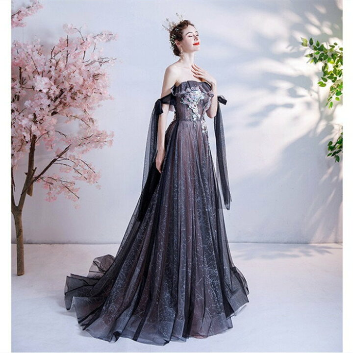 楽天市場】カラードレス ウェディングドレス ﾛﾝｸﾞ 【着後ﾚﾋﾞｭｰ特典  