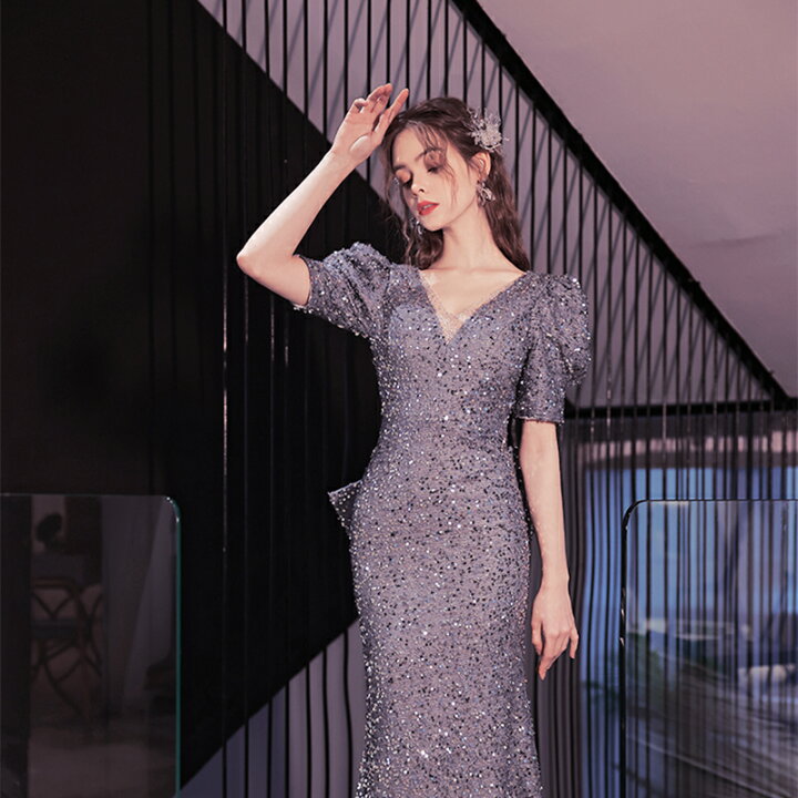 楽天市場】カラードレス ウェディングドレス お色直し【着後ﾚﾋﾞｭｰ特典  