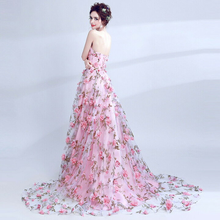 楽天市場】【着後レビュー特典】立体的な花の刺繍が美しいクラシック  