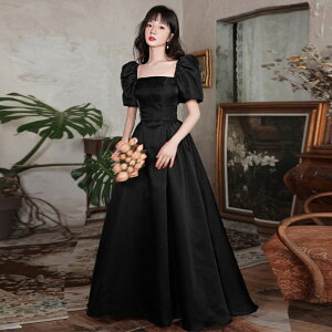 2way �䂪�I�ׂ� �J���[�h���X �u���b�N �� �����s�[�X ���F�����y���ヌ�r���[���T�z�p�t�X���[�u �X�N�G�A�l�b�N ���� ���Ƀ`���[�����n���Ȃ��ăX�g���Ɨ�����^�C�v �C�u�j���O�h���X 