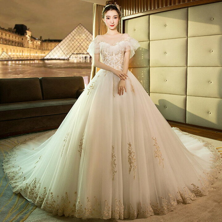 楽天市場】前撮り 後撮り ドレス 【着後ﾚﾋﾞｭｰ特典】豪華ロマンチックな  