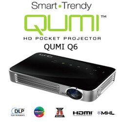 アドトロンテクノロジーVivitekポケットプロジェクターQUMIQ6-BK(ブラック)【PJ特集】