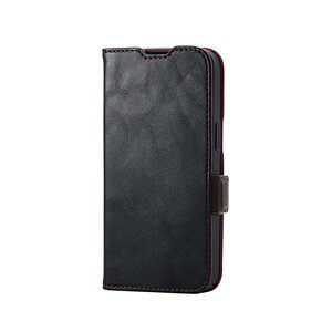 �G���R�� PM-A25SPLFYBK iPhone 16e �P�[�X ���U�[ �J�o�[ �蒠�^ �}�O�l�b�g �t���b�v �Ռ��z�� �X�g���b�v�z�[���t �X�^���h�@�\�t �J�[�h�P�[�X�@�\�t �u���b�N PM-A25SPLFYBK �y����E�㕥�����ϕs