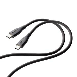 �G���R�� USB-C to USB-C �[�d�P�[�u�� 1m PD�Ή� �ő�60W iPad Android�e�� ���̑��@��Ή� ���}�� �V���R���f�� �Ȃ߂炩 �_� ���ϋv �O���[ MPA-CCSS10GY�y����E�㕥�����ϕs���i�z