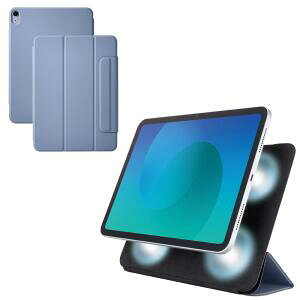 �G���R�� TB-A25MWVPF2BG iPad Air �P�[�X 11�C���` ( M3 / M2 ) 10.9�C���` ��5���� ��4���� �}�O�l�b�g���E�t���b�v �J�o�[ 2�A���O�� �X�^���h �I�[�g�X���[�v�@�\ �����^ �u���[�O��- �y����E�㕥��