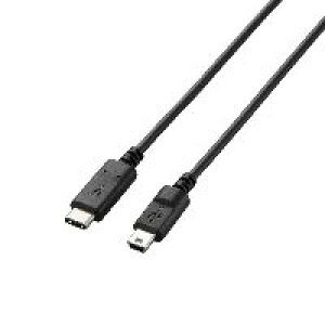 �G���R�� USB2.0�P�[�u���i�F�ؕi�AC-microB�j U2C-CMB10NBK�y����E�㕥�����ϕs���i�z