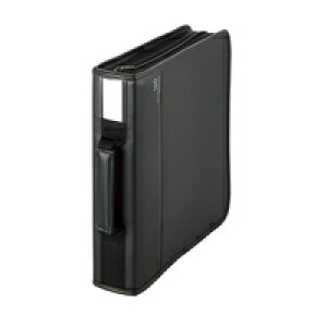 �G���R�� Blu-ray/DVD/CD�Ή� �t�@�X�i�[�P�[�X CCD-SSB160BK�y����E�㕥�����ϕs���i�z