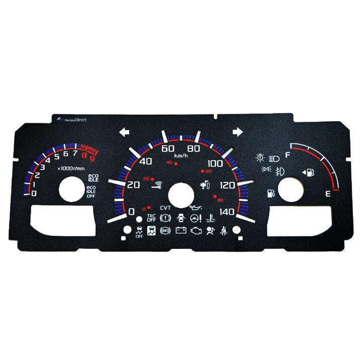 楽天市場 El Da03bk ブラックパネル Copen コペン La400系 H26 06以降 14 06以降 Daihatsu ダイハツ Elスピードメーターパネル レーシングダッシュ製 車 車用品 カーアクセサリー カスタム パーツ カスタムパーツ スピードメーター パネル ファクトリー