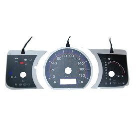 el-to04bk ブラックパネル HIACE200 ハイエース200系 1-3型 DX用 (H16-H25.11 2004-2013.11) TOYOTA トヨタ ELスピードメーター パネル レーシングダッシュ製 (スピードパネル ELメーターパネル ELパネル メーターパネル ドレスアップ カーアクセサリー 車)