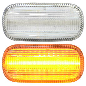 ll-ho-smb-cr24 (ON-OFF点灯 クリアーレンズ) Stream ストリーム (RN1.2.3.4.5系 H12.10-H18.06 2000.10-2006.06) HONDA ホンダ LEDサイドマーカー LEDウインカー (車用品 外装灯 カスタムパーツ ドレスアップ ウィンカー ランプ ライト LED サイドウィンカー)