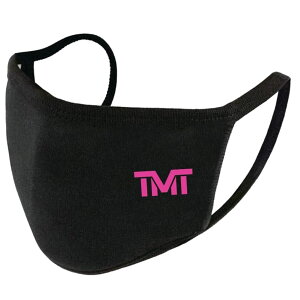 tmt-am01-2kf THE MONEY TEAM ザ・マネーチーム PROTECTIVE MASK(ピンクロゴ & ブラックベース)布マスク 布製マスク 洗える 耳が痛くない 小さめ メンズ ( フロイド・メイウェザー tmt おしゃれ 黒 かっこい