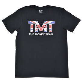 tmt-ms5026-2kc ザ・マネーチーム TシャツTMT UK 黒ベース×イギリス国旗 フロイド・メイウェザー ボクシング 男性 メンズ ブラック プリント 国旗 THE MONEY TEAM TMT WBC WBA( かっこいい グッズ メイ ウェザー メイウェザー )