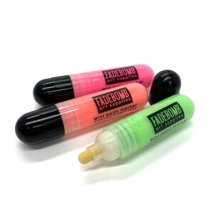 FADEBOMB Bullet mini paint marker - FBP07 ���� �����y�C���g�}�[�J�[ �u���F NEON COLOR