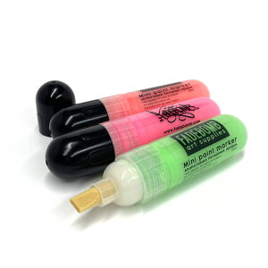 FADEBOMB Bullet mini paint marker - FBP07X - Chisel nib ���� �����y�C���g�}�[�J�[ �u���F NEON COLOR
