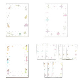はがき ポストカード 葉書 3枚入り 選べる3デザイン【FCP】季節 年中 バレエ 音楽 フラダンス 年賀 暑中見舞い 残暑見舞い お中元 お歳暮 お礼 寒中見舞い 年賀欠礼 挨拶 お知らせ