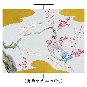 クリスマスカード 和風 和風 グリーティングカード 和風クリスマスカード ニューイヤーカード バレンタイン メッセージカード 冬 春節 旧正月 2024 新商品【F25-922s-24】梅 鶴 多目的 和紙 ポス