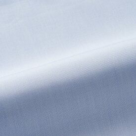 【送料無料】［国内縫製］トーマスメイソン(Thomas Mason)で作る オーダーメイド シャツ/ハケメ-ブルー ビジネス ドレスシャツ 婚活 モテシャツ オーダーシャツ 紳士 ギフト 5555 クールビズ