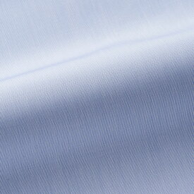 【送料無料】［国内縫製］トーマスメイソン(Thomas Mason)で作る オーダーメイド シャツ/ブルー-ストライプ ビジネス ドレスシャツ 婚活 モテシャツ オーダーシャツ 紳士 ギフト 5566 クールビズ