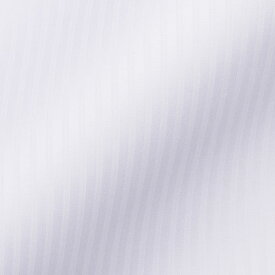 【送料無料】インポート生地で作るオーダーシャツ アルビニ（albini） オーダーメイドワイシャツ メンズ ビジネス ドレスシャツ ドビーストライプ-ホワイト 長袖 オーダーシャツ 婚活 モテシャツ 紳士 805