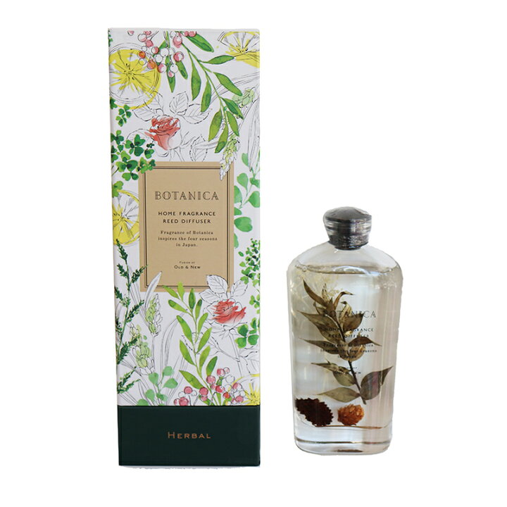楽天市場 ドライフラワー リード ディフューザー 170ml Herbal Botanica ボタニカ ルームフレグランス インテリア 芳香剤 癒し おしゃれ 卓上 お部屋 リビング 玄関 プレゼント ギフト あす楽対応 ギフト雑貨 Anniversary World