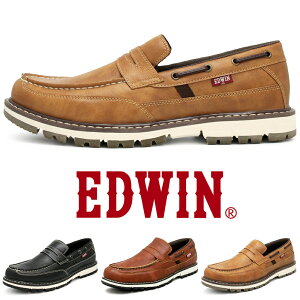 EDWIN �X���b�|�� �����Y �J�W���A���V���[�Y ���[�t�@�[ �f�b�L�V���[�Y �h�� PU���U�[ �v�C �X�j�[�J�[ �ϊ�W�O���b�v�� �㎿�f�� ������� �R�Ȃ��C �G�h�E�B�� edm4103�b���K�̔��X