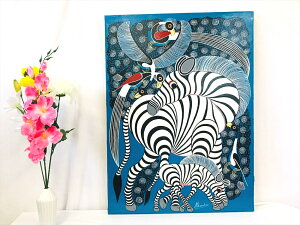 y[E eBKeBKzMKUMBÁu܂܁v^75x55cm ؘgEJƕRŃXO܂ obNJ[F