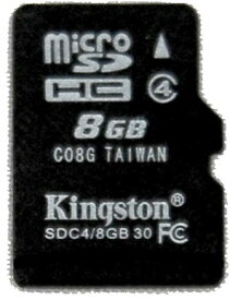 マイクロSDカード 8GB microSDHC TF-SDHC-8G 送料無料