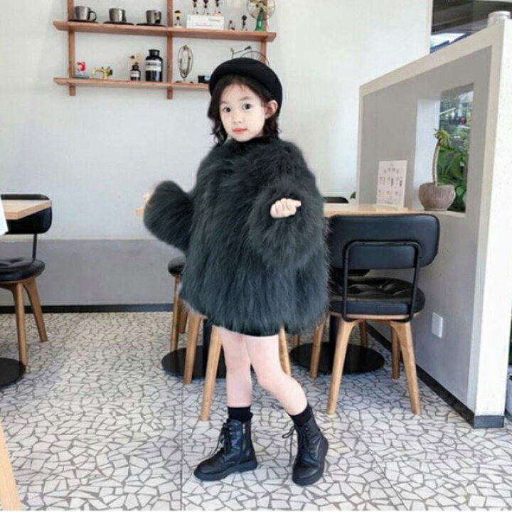 楽天市場】ファー ジャケット ファーコート キッズ 子供服 フェイク 