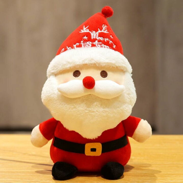 楽天市場】サンタクロース 置物 人形 ぬいぐるみ 45cm クリスマス 北欧 