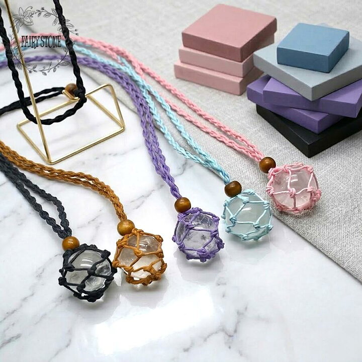 楽天市場】【15%OFF 新規様クーポン】 水晶 丸玉 スフィア ネックレス 