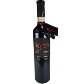 赤ワイン Vigne Monache 1920 500ml (ヴィンテージ：2013年，プリミティーヴォ種) [イタリア・プーリア州産]