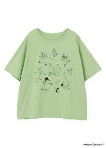 [�V��] People tree×Moomin ���[�~�� �I�[�K�j�b�N�R�b�g���X���b�gT�V���c�E���[�~���J�̒��Ԃ����Ƃ��j���E�O���[���EM�T�C�Y�y���[�~���V���[�Y�z�s�[�v���c���[