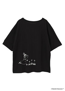 [�V��] People tree×Moomin ���[�~�� �I�[�K�j�b�N�R�b�g���X���b�gT�V���c�E���Ԕ����삯�郊�g���~�C�E�u���b�N�EM�T�C�Y�y���[�~���V���[�Y�z�s�[�v���c���[