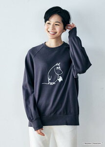 People tree×Moomin �I�[�K�j�b�N�R�b�g�����j�Z�b�N�X���уX�E�F�b�g �w���[�~���p�p�x �u���[�O���C