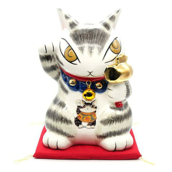 楽天市場】わちふぃーるど 招き猫貯金箱 金運招き [中国製 