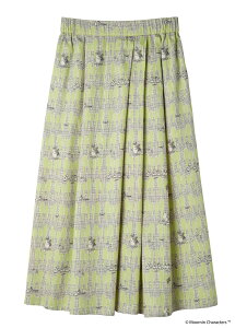 People Tree×Moomin ���[�~���J�̉Ă܂� �I�[�K�j�b�N�R�b�g���X�J�[�g�iM�^L�j�y���[�~���V���[�Y�z