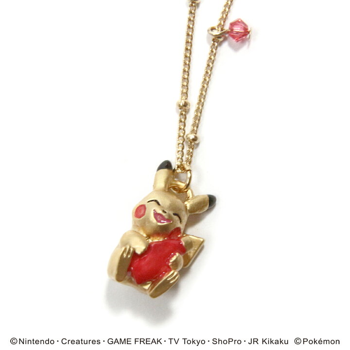 楽天市場 ポケモン Palnart Poc ピカチュウケチャップ ネックレス アクセサリー パルナートポック ピカチュウ フェアリーチェｐｌｕｓ