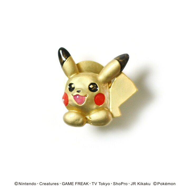 楽天市場 ポケモン Palnart Poc ピカチュウ タックピン アクセサリー ポケモン パルナートポック ピカチュウ フェアリーチェｐｌｕｓ