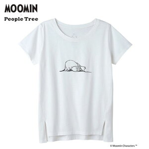 People Tree × Moomin �I�[�K�j�b�N�R�b�g���X���b�gT�V���c �w���[�~���x �G�R�z���C�g (M�^L)