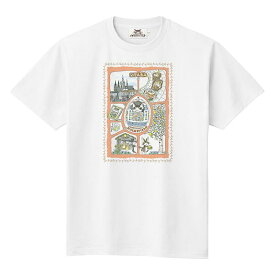 【在庫限り】わちふぃーるど 復活祭アート Tシャツ（M・白/L【在庫限り】・グレージュ【在庫限り】）[中国製]
