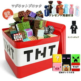 【お得なクーポンで25％OFF】【ランピング袋付き】磁石ブロック マインクラフト風 レゴ互換 マイクラ風 マグネットキューブ マイクラ風 知育玩具 誕生日プレゼント クリスマス 入園ギフト 卒業プレゼント マグネット 磁石 ブロック おもちゃ クリスマスプレゼント