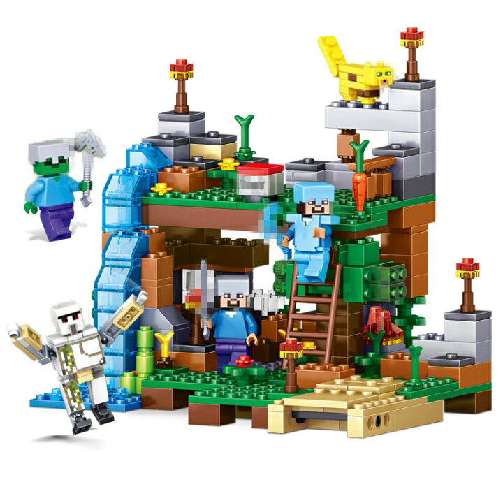 楽天市場】即納 新品 マインクラフト レゴ互換 マイクラ 村落 村 