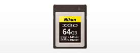 ニコン XQDメモリーカード64GB MC-XQ64G