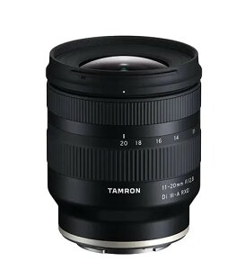 �y3�N�����ۏؕt�z�^������ 11-20mm F/2.8 Di III-A RXD (Model B060) �t�WX