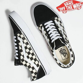 バンズ ヴァンズ VANS OLD SKOOL オールドスクール VN0A38G1P0S 17FA (PRIMARY)BLK/WH チェッカー スニーカー ローテク ユニセックス 海外 USA企画