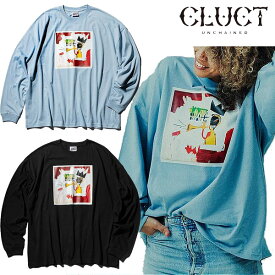 クラクト CLUCT Basquiat #B L/S TEE ロンT 長袖 バスキア コラボ アーティスト 限定 カリフォルニア 西海岸 メンズ ブランド 新品 正規