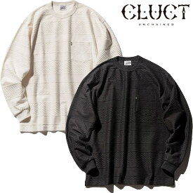 クラクト CLUCT CARDIFF [L/S TOP] トレーナー スウェット 長袖 シンプル 大人 ニット風 ポケット付き カリフォルニア 西海岸 メンズ ブランド 新品 正規