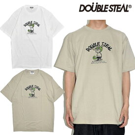 ダブルスティール DOUBLE STEAL ドラゴン DOUBZ Tシャツ 半袖 ダブズ 龍 キャラクター チャーリー 大人 メンズ ストリート ブランド 新品 正規